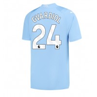 Maglie da calcio Manchester City Josko Gvardiol #24 Prima Maglia 2023-24 Manica Corta